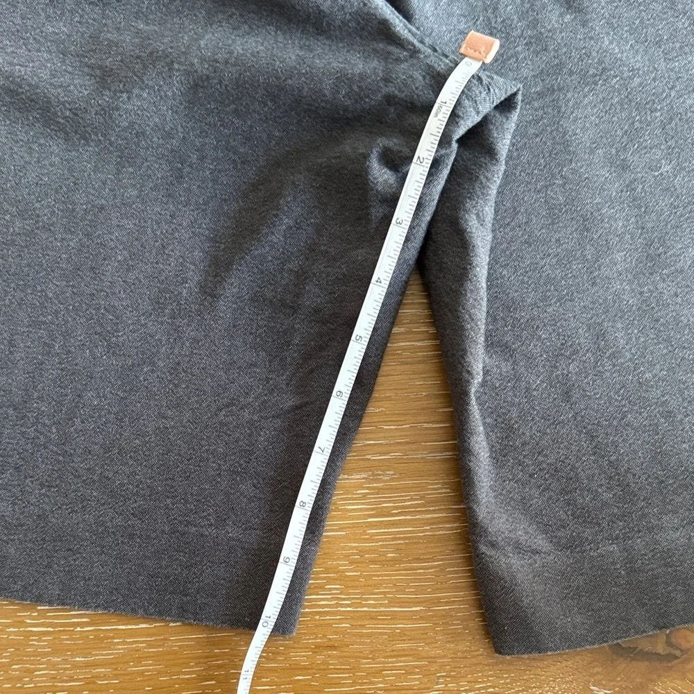 Express Charcoal Flat Front Shorts